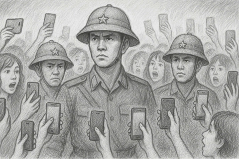 What is the threshold for soldiers to become social media sensations and celebrities?
